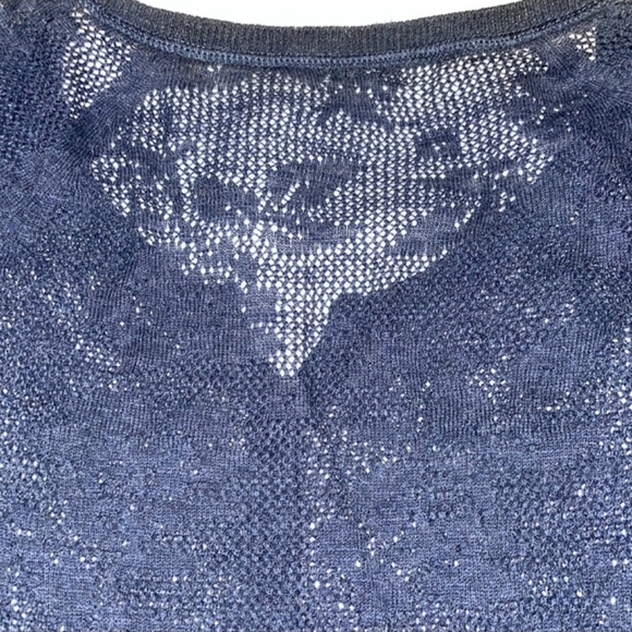 Aeropostale Open Knit Lace Sweater Small - Picture 6 of 10